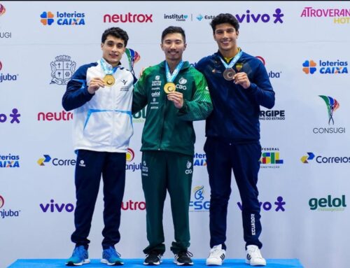 JHOSUA CALVACHE E ISRAEL CHIRIBOGA, MEDALLISTAS SUDAMERICANOS DE GIMNASIA ARTÍSTICA EN BRASIL